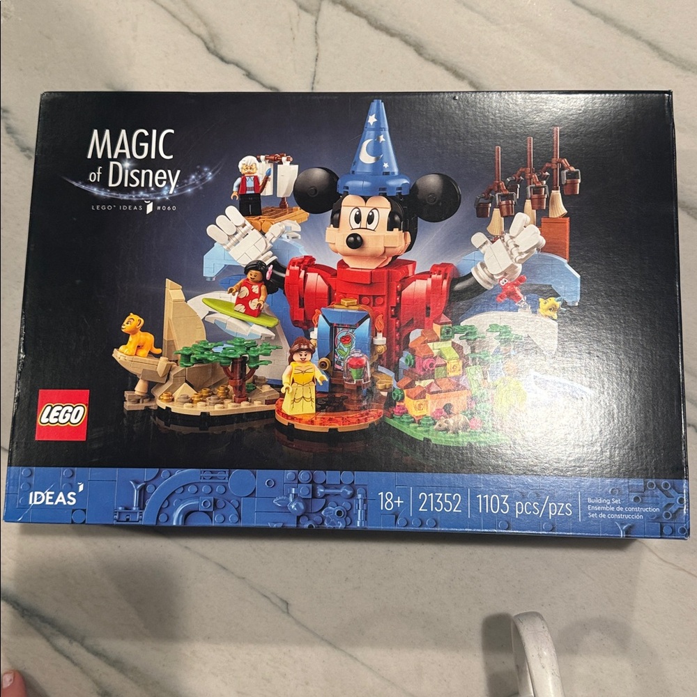 The Magic of Disney LEGO set